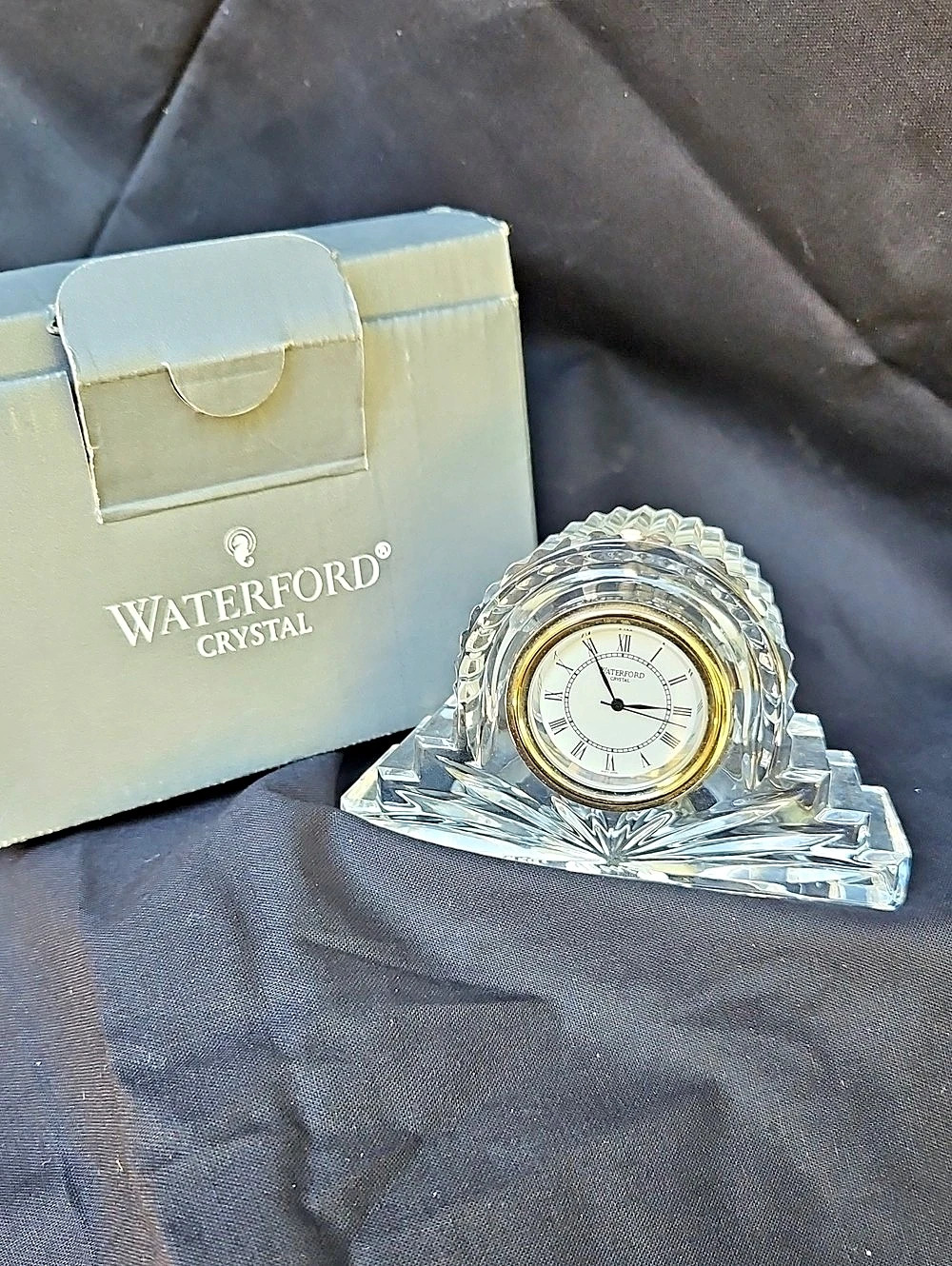 Waterford Cottage Mantel Clock Crystal